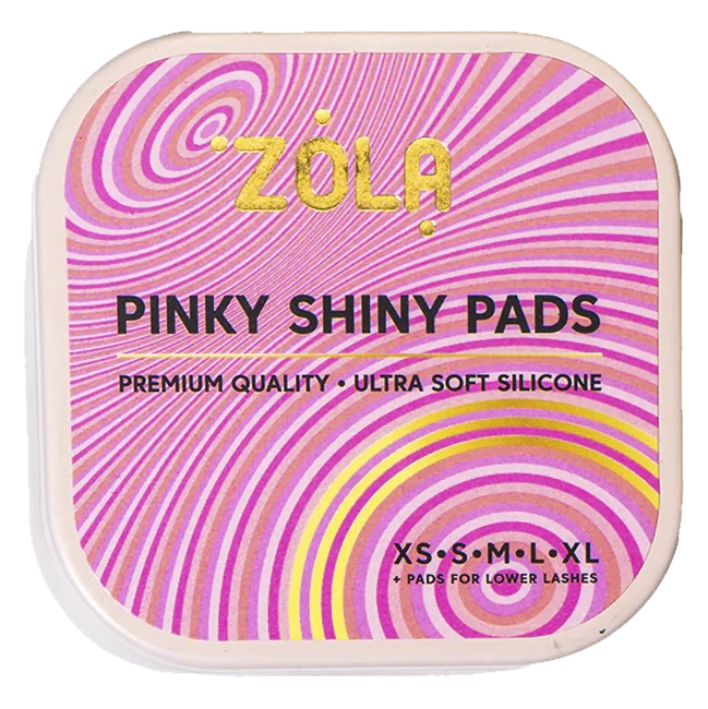 Bigudiuri din silicon ZOLA Pinky Shiny pentru gene
